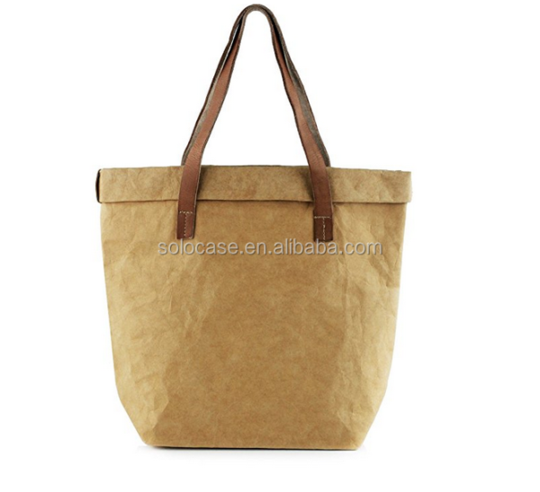 Large-capacity Water-washed Dupont Paper Shoulder Bag