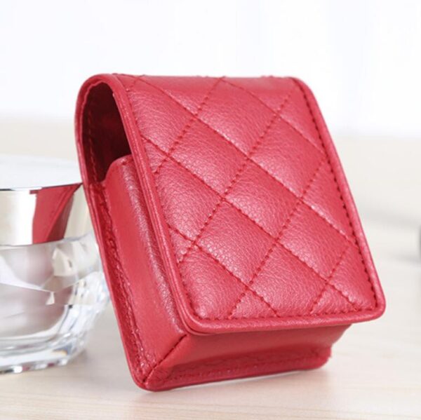 Lipstick Holder Contains the Mirror Inside Convenient to Apply Makeup Anywhere - Imagem 2
