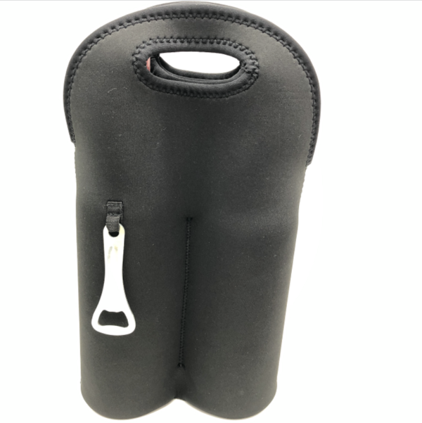 4 Pack Neoprene Beer Bottle Carrier Tote Bottle Holder With Metal Opener - Bild 4