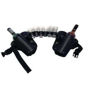 Double Beer Holster Belt Bartender Beer Waist Belt
