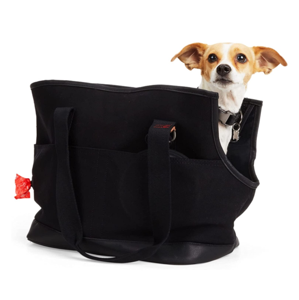 Organic Cotton Canvas Dog Carrier Tote Bag Special Purpose Travel Case for Pets - Bild 5