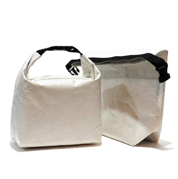 Waterproof Portable Tyvek Paper Lunch Bag Woman/Man Insulated Soft Cooler with Soft Coated Tyvek for Work Outdoor Activities - 画像 6