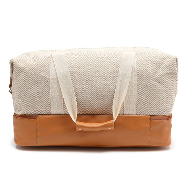 Weekend Overnight Duffel Bag with Compartments and Zippered Shoe Section - Изображение 3