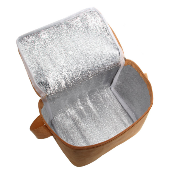 New Thermal Insulated Cooler Bag Hard Small Tyvek Paper for Grocery and Lunch Carry Versatile and Convenient - 画像 6