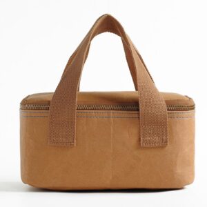 Reusable Lunch Bag for Women/Men Water-Resistant Tyvek Material Cooler Bag