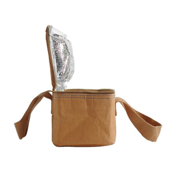 Reusable Lunch Bag for Women/Men Water-Resistant Tyvek Material Cooler Bag - Image 2