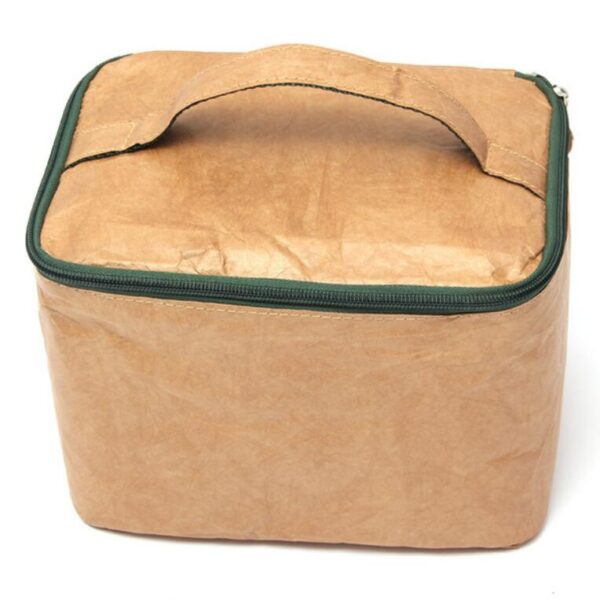 Waterproof Tyvek Paper Cooler Lunch Bag Food Container for Picnics Portable Picnic Box - 画像 2