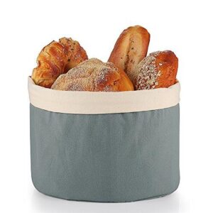 Covered and Drawstring Bread Basket with Anti-Collapse Feature Stable Shopping Bag