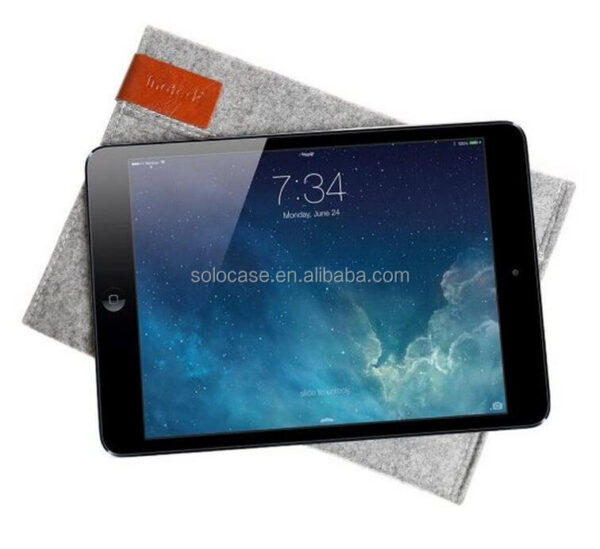 Carrying Felt Case for iPad Protective Bag Pouch Laptop Bags & Covers - 画像 2