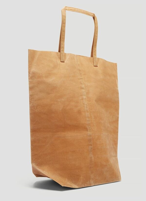 Women's Biodegradable Vegan Waxed Canvas Grocery Tote Bag - Bild 2