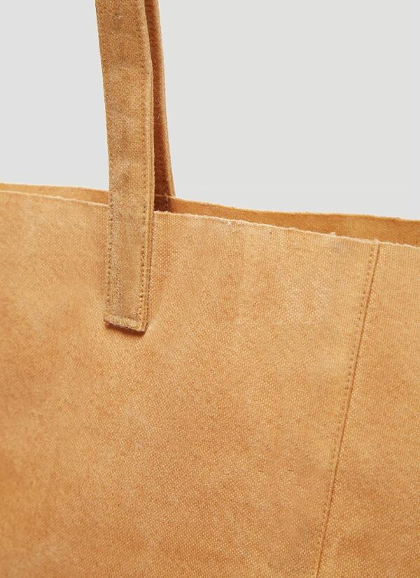 Women's Biodegradable Vegan Waxed Canvas Grocery Tote Bag - Bild 3
