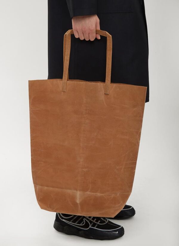 Women's Biodegradable Vegan Waxed Canvas Grocery Tote Bag - Bild 5