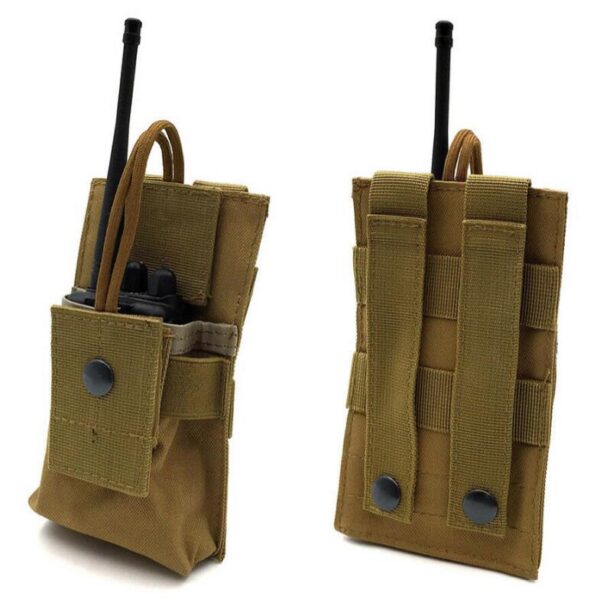 Khaki Tactical Belt Pouch Cell Phone Holster Case Special Purpose Bags & ケース