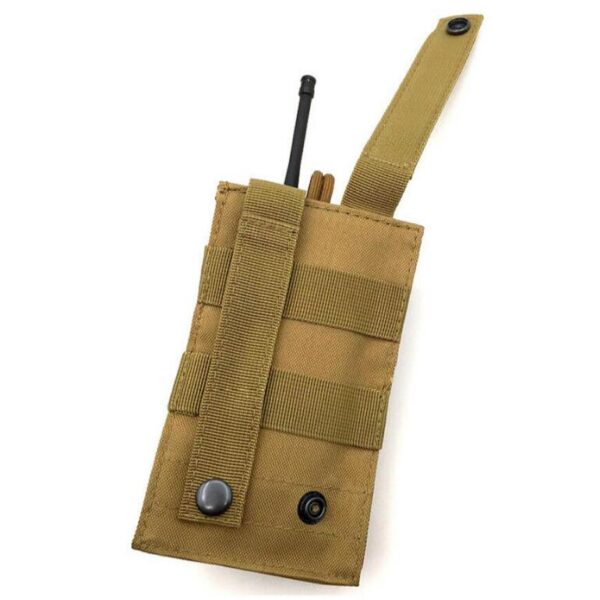 Khaki Tactical Belt Pouch Cell Phone Holster Case Special Purpose Bags & ケース - 画像 2