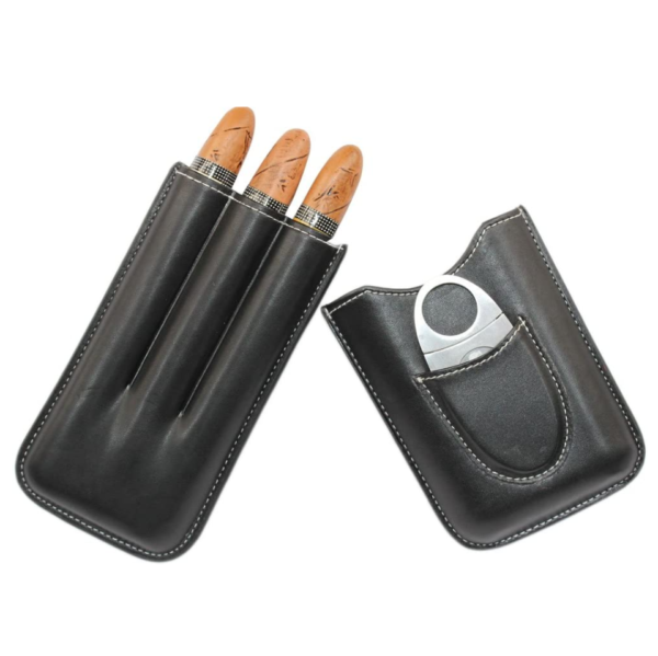 Elegant Full Grain Leather Cigar Holster and Travel Case Special Purpose Bags & Fälle - Bild 6