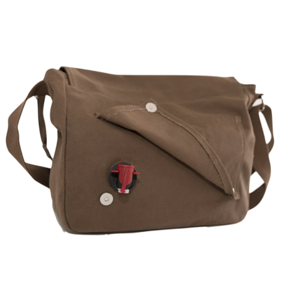 2-Litre Wine Purse Cooler Bag Canvas Insulated with Wine Bladder Perfect for On-The-Go Drink Storage - Bild 4