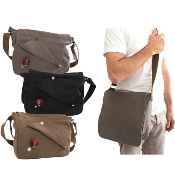 2-Litre Wine Purse Cooler Bag Canvas Insulated with Wine Bladder Perfect for On-The-Go Drink Storage - Bild 6