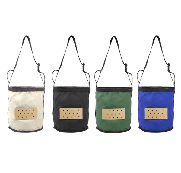 Heavy-Duty Breathable Mesh Grain Feed Bag with Nose Muzzle Special Purpose Case for Efficient Storage and Transport - 画像 3