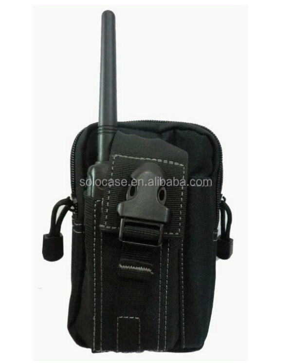 Nylon Molle Outdoor Phone Pouch with Belt Loop Multi-Purpose Special Purpose Bags & Cases for Smartphones - 영상 2