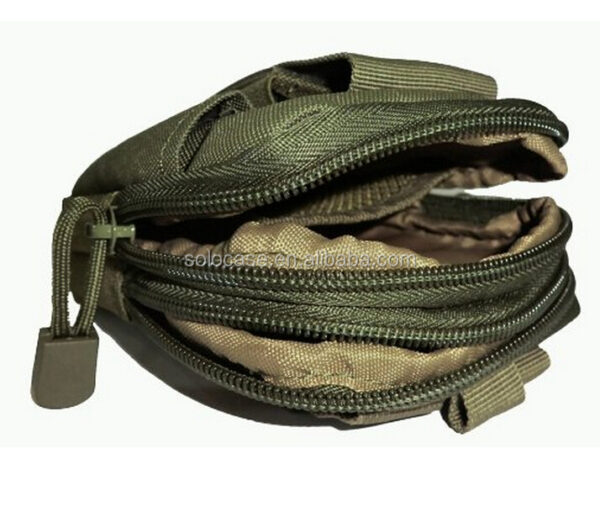 Nylon Molle Outdoor Phone Pouch with Belt Loop Multi-Purpose Special Purpose Bags & Cases for Smartphones - 영상 3
