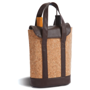 Picnic Plus Eco-Friendly Double Cork Fabric Bottle Carrier Premium Cooler Bags for Picnics and Outdoor Adventures