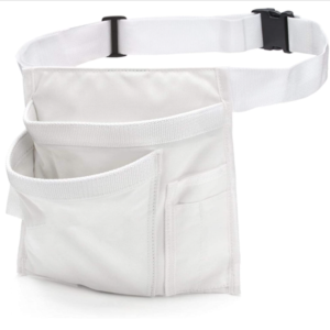 12OZ Multifunctional Canvas Waist Apron Adjustable Belt Tool Belt Pouch with Pocket Bags for Waist Bag Carrying