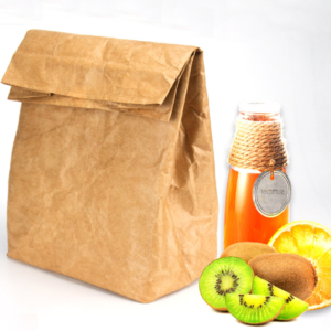 Reusable Durable Insulated Thermal Kraft Paper Lunch Bag Re-usable Durable Cooler Boxes
