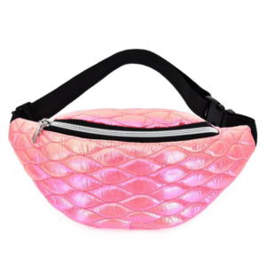 Women's Shiny Waist Bum Belt Bag Cute Waist Packs