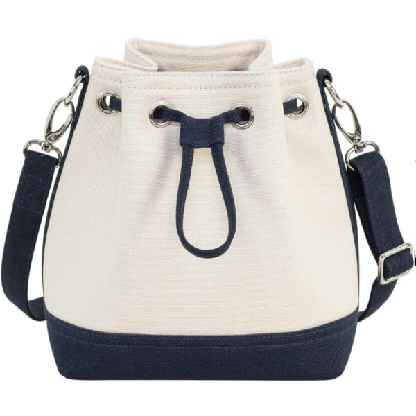 Women's Large Crossbody Drawstring Bucket Handbag Fashionable Practical Design