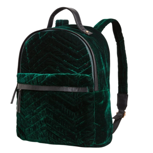 Decent Soft Velvet Gym Bag Backpack for School or Weekend Trips - 画像 5