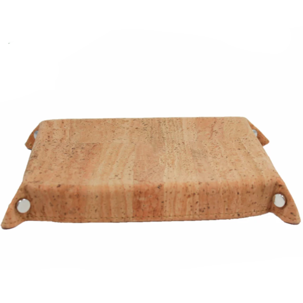 Eco-friendly Natural Cork Leather Carry-All Tray Special Purpose Bags & Cases for Storage of Keys and Coins - 画像 6