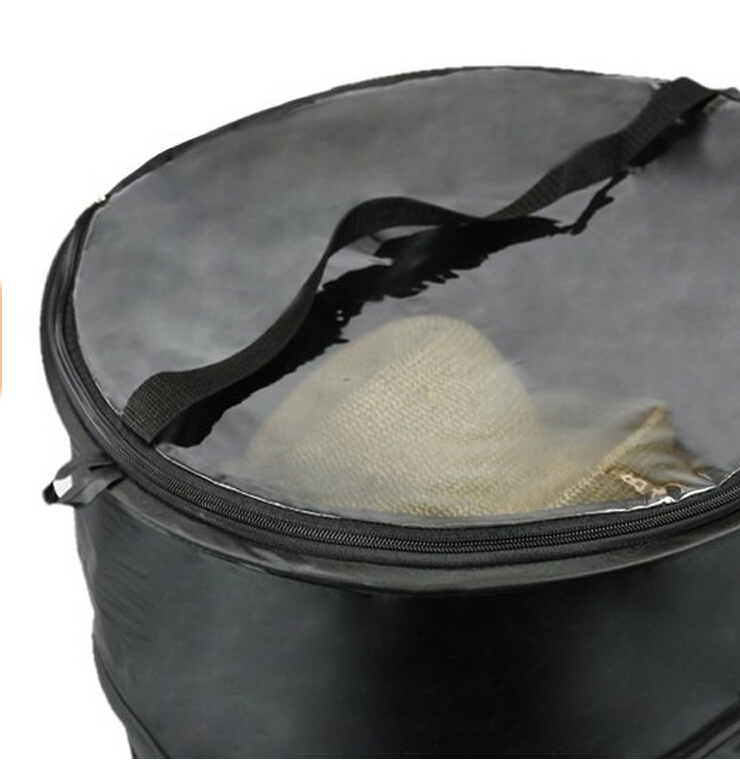 Premium round Hat Bag Large Pop-Up Storage Special Purpose Case - Bild 3