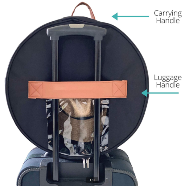 Large Pop-Up Storage and Travel Box for Big round Hats and Caps Special Purpose Bags & Cases - 영상 3