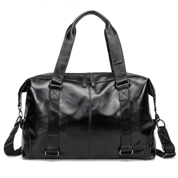 Oversized Travel Duffel Bag Leather Carry on Gym Bag