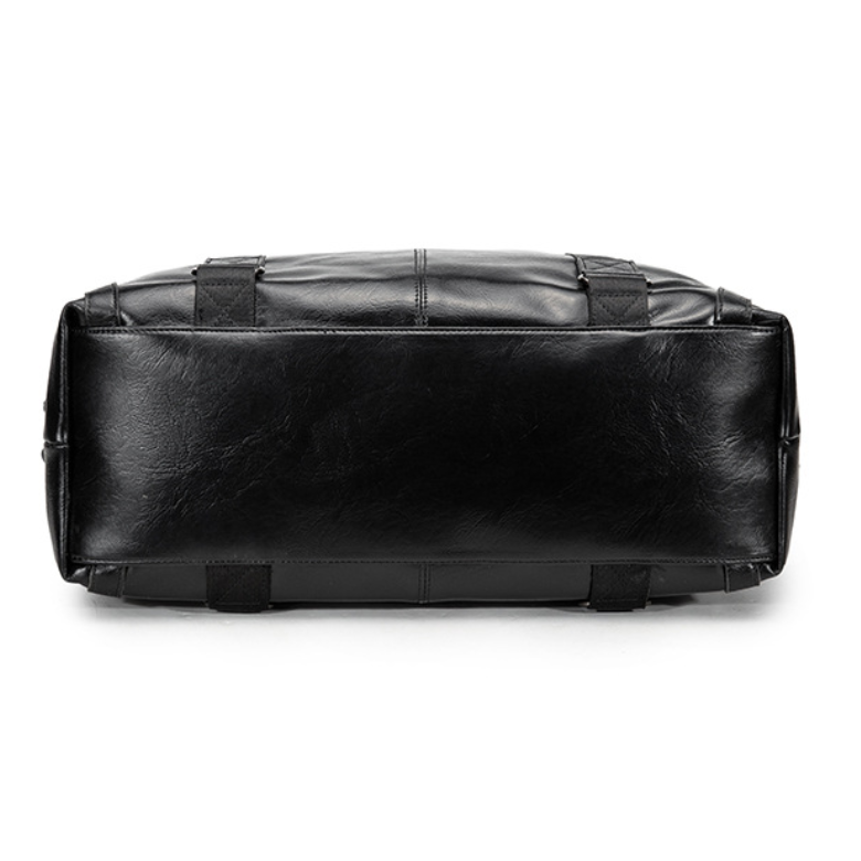 Oversized Travel Duffel Bag Leather Carry on Gym Bag - 영상 6