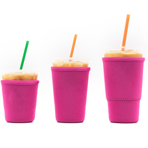 Reusable Insulator Sleeve for Iced Coffee and Cold Beverages Cooler Bag for Hot and Cold Drinks - Image 4