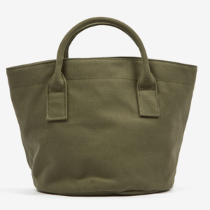 Women's 100% Durable Cotton Canvas Tote Bag with Ripstop Lining