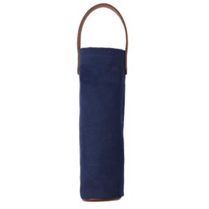 Waxed Canvas Cooler Bag for Wine Elegant and Durable Storage Solution
