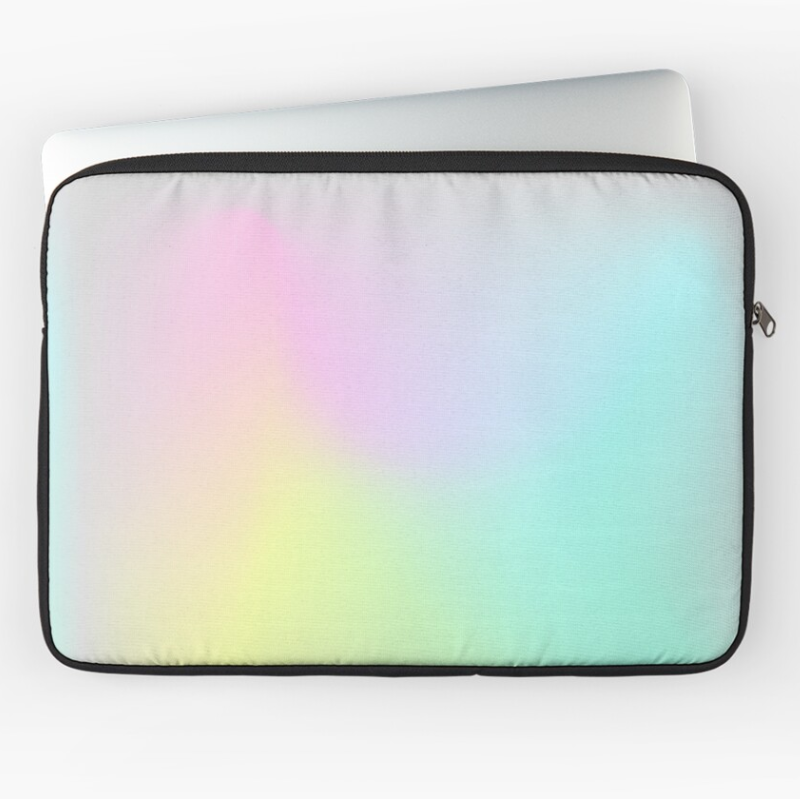 Holographic Foil Texture Laptop Sleeve Stylish Bags & Covers for Your Device
