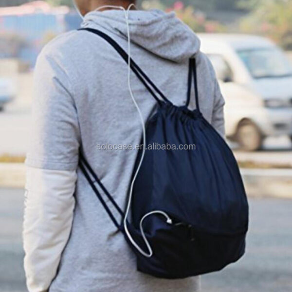Fashion Drawstring Duffel Bag for Shopping Stylish Portable Drawstring Bag - Image 6