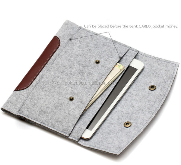 Woolfelt Laptop Sleeve Protective Cover for MacBook Air/Pro Confortable and Stylish Bag - 画像 6