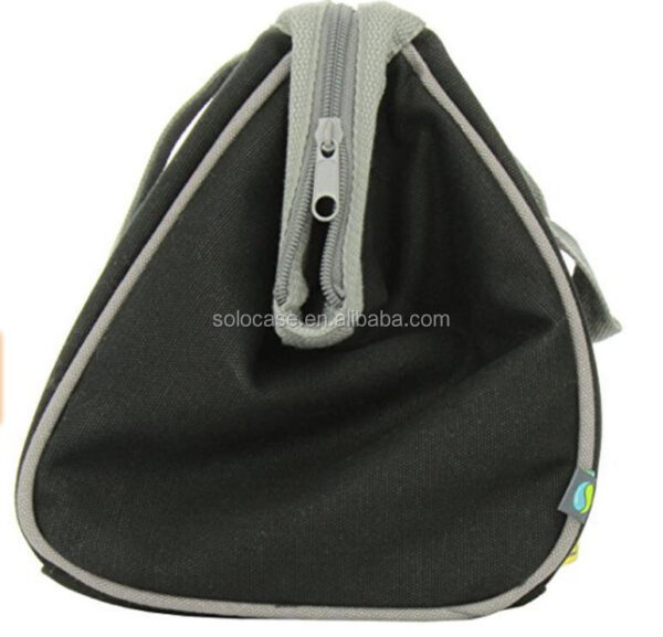 Reusable Waxed Canvas Thermal Insulated Cooler Bag with Handle for Lunches - Image 2
