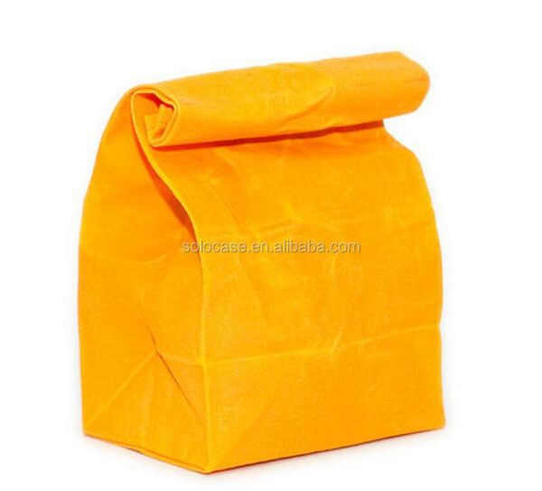Durable and Waterproof Waxed Canvas Cooler Bag for Lunch Storage - Bild 2