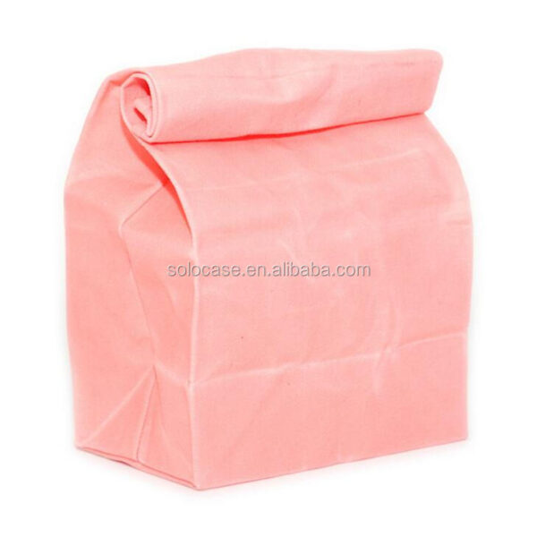 Durable and Waterproof Waxed Canvas Cooler Bag for Lunch Storage - Bild 4