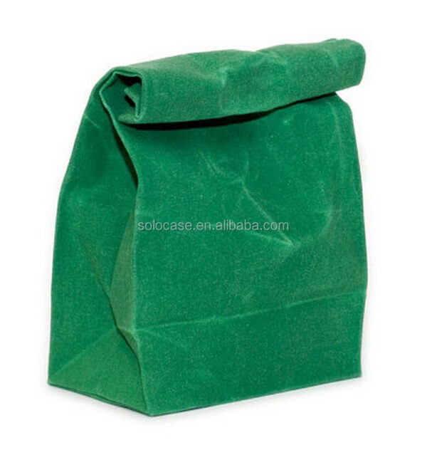 Durable and Waterproof Waxed Canvas Cooler Bag for Lunch Storage - Bild 5