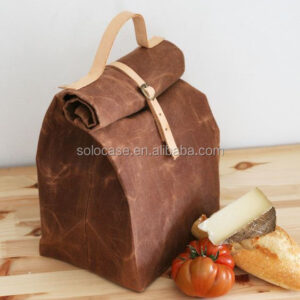 Heavy Duty Waterproof Waxed Canvas Cooler Bag All Purpose Multi-Use Storage Solution