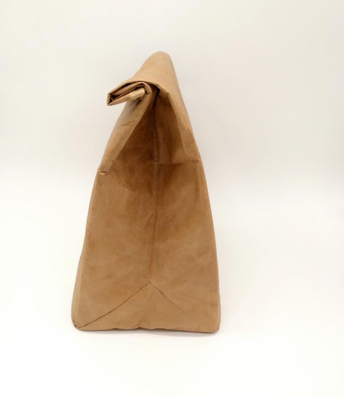 Large Reusable Brown Paper Cooler Bag Sack for Men for Lunches - Bild 5