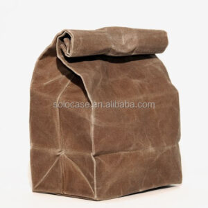 Waxed Canvas Cooler Bag Versatile Lunch Tote