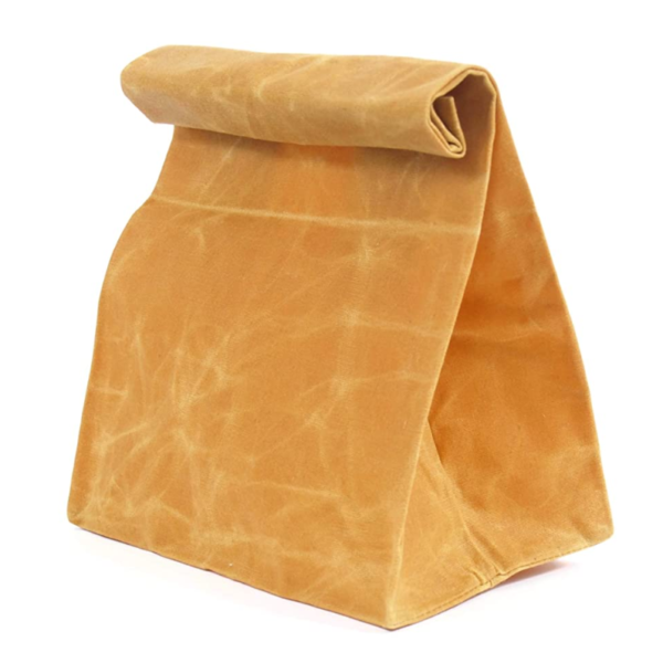 Waxed Canvas Cooler Bag Versatile Lunch Tote - Bild 4