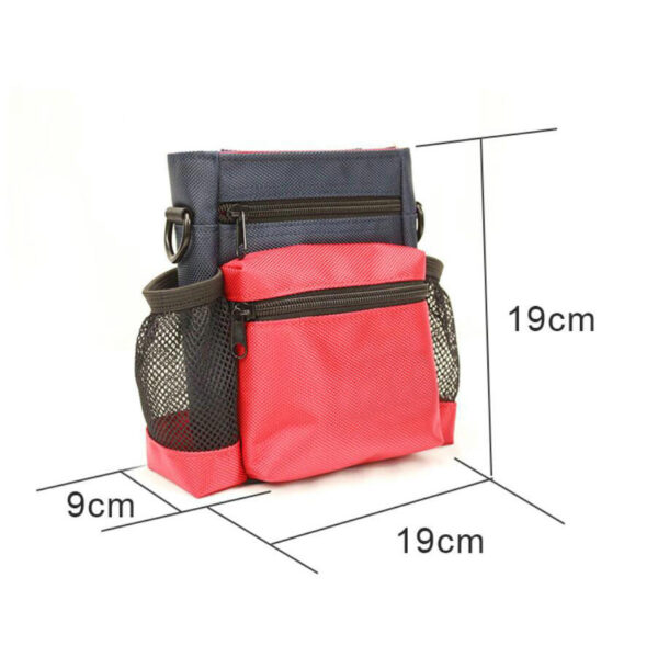 Dog Training Waist Bag with Attachable ID Clips and Patches for Canine Training Treats - Imagem 6
